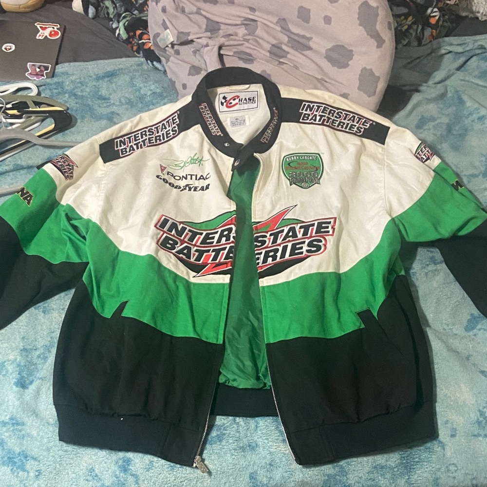 Chase Authentics interstate batteries race car jacket
